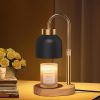 Candle Warmer Lamp with Timer and Dimmer, Height and Brightness Adjustable, Black Electric Wax Warmer for Women Mom, Best Birthday and House Warming