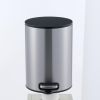SSTC002-5L-S, Stainless Steel Kitchen Trash Can, 5L