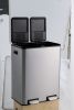 SSTC602-60L-S, Stainless Steel Kitchen Trash Can, 60L